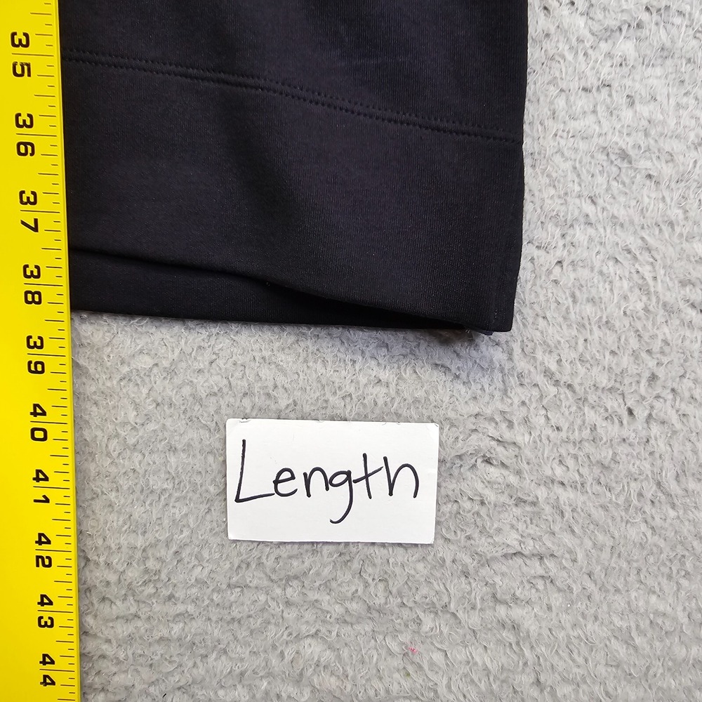Talbots‎ Dress Womens M Minimalist Black Stretchy T-Shirt Relaxed Short - Picture 6 of 10